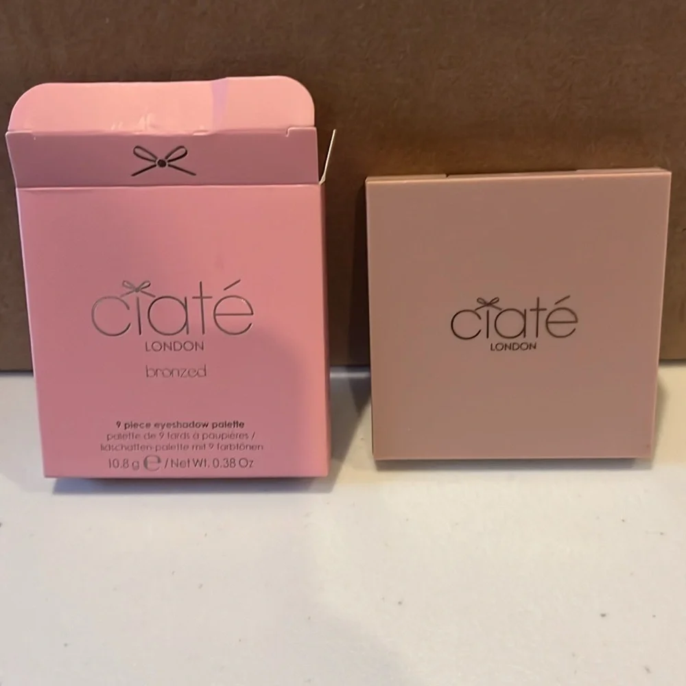 Ciaté London 1 Bronzed - Eyeshadow Palette. 9 shades.